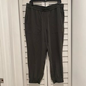 Ann Taylor forest green Joggers